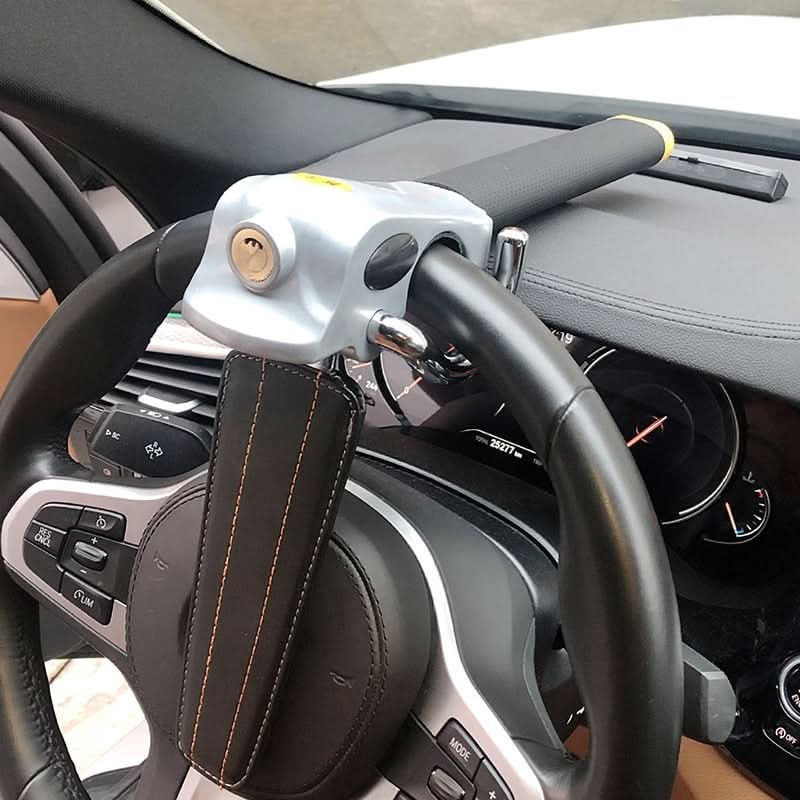 Verrou de volant anti-vol robuste pour voiture, SUV et camion. Sécurité maximale et protection efficace.