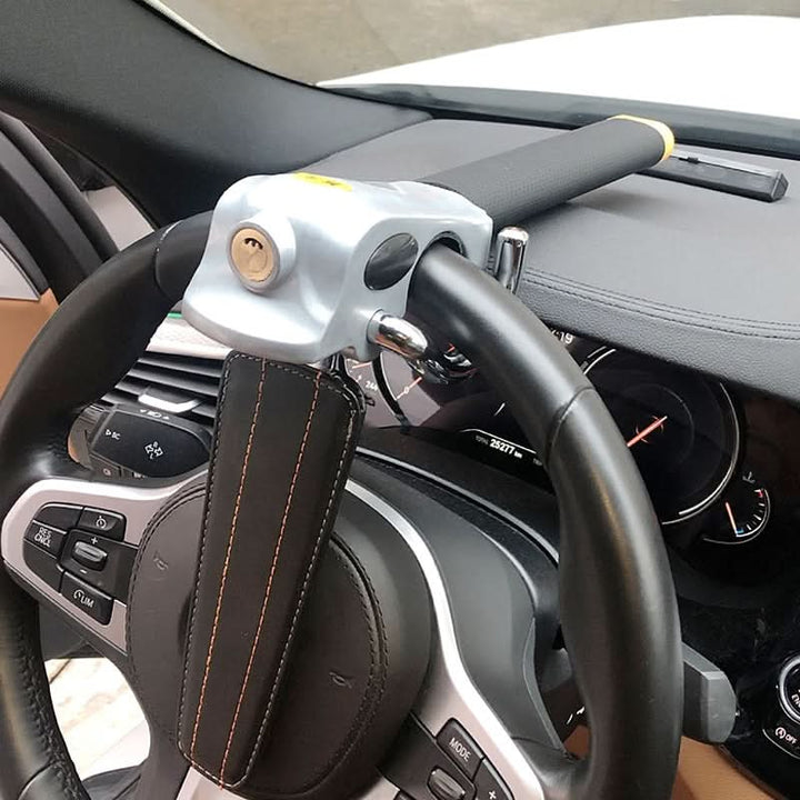Verrou de volant anti-vol robuste pour voiture, SUV et camion. Sécurité maximale et protection efficace.
