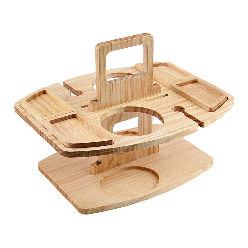 Appréciez l'extérieur avec cette table pique-nique luxe en bois NobleWood, élégante et fonctionnelle.