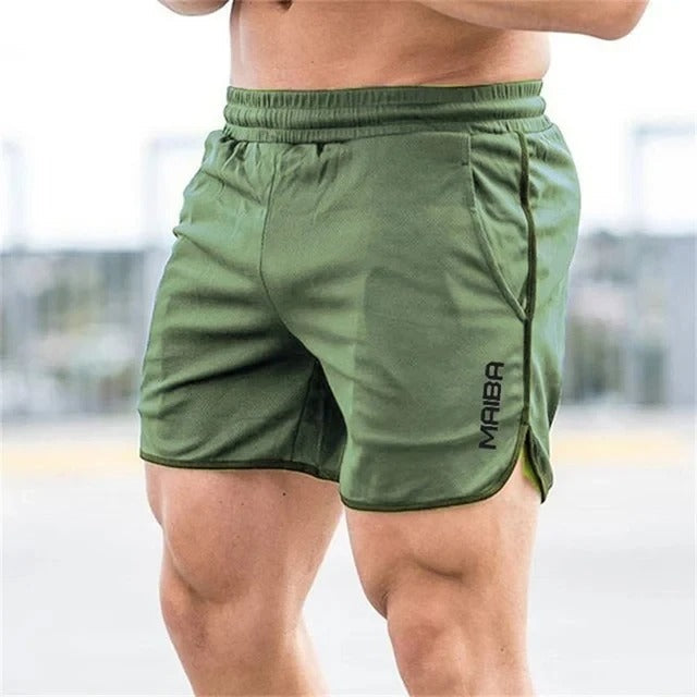 Short de bain homme performance, ajusté et léger, séchage rapide, conçu pour la natation et le sport.