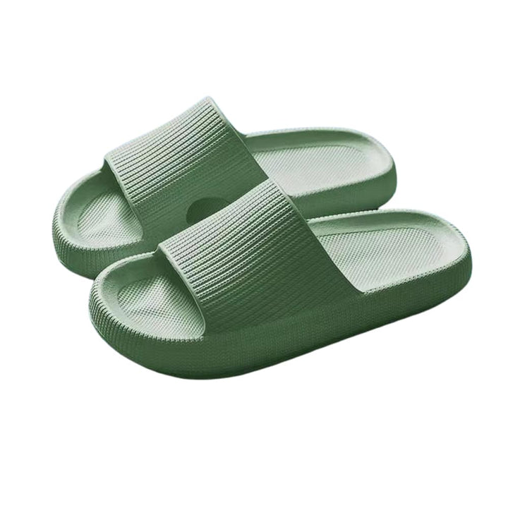 Sandales chaussons pour femmes, antidérapantes, confortables et amortissantes pour le bien-être.