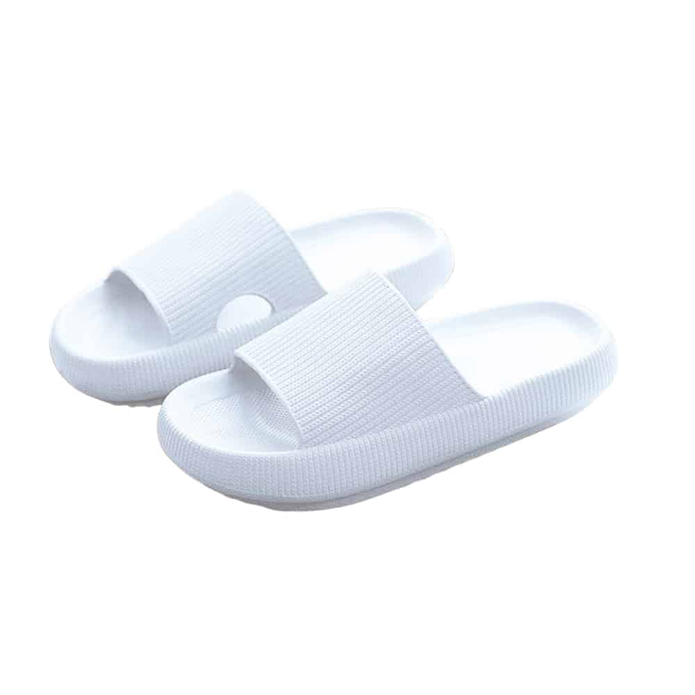 Paire de chaussons pour femmes, design simple et élégant, avec un amorti et une souplesse excellents.