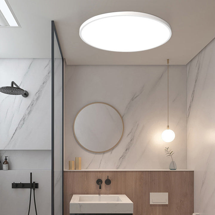 Lampe plafond LED plate, design contemporain idéal pour la décoration intérieure du salon/chambre.