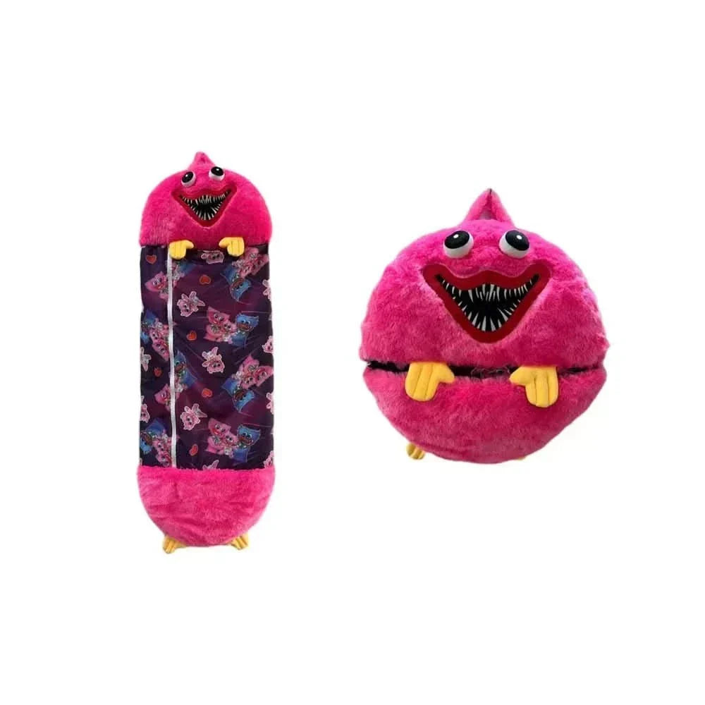 Sac de couchage peluche FloppiPals, design mignon, compagnon de jeu et douillet pour enfants.