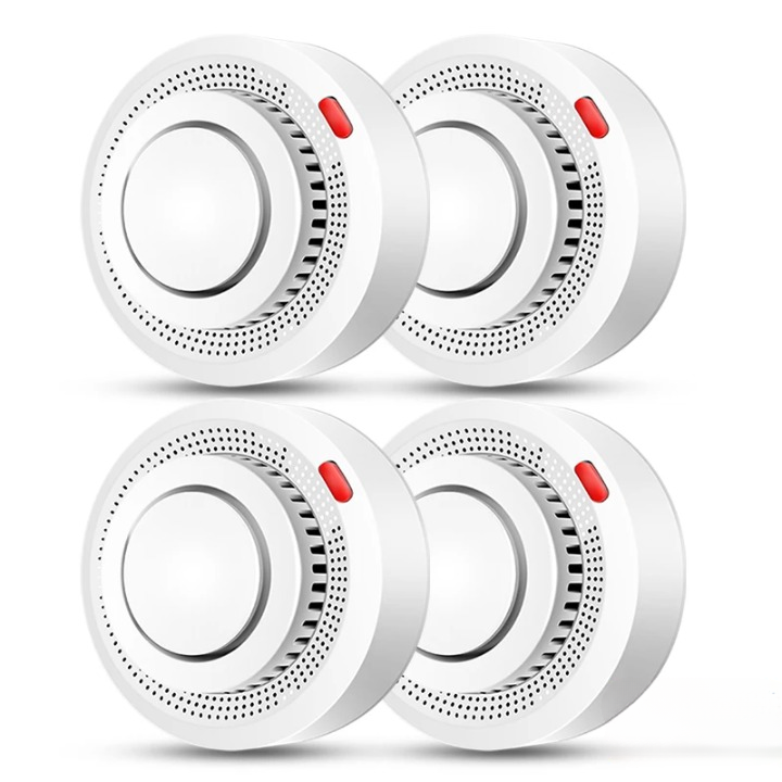 Détecteur de fumée WiFi, essentiel pour une alarme incendie fiable et la sécurité de votre maison.