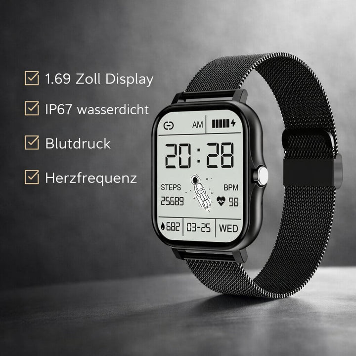 Suivi du sommeil avancé : montre connectée affichant les phases pour un meilleur repos et bien-être.