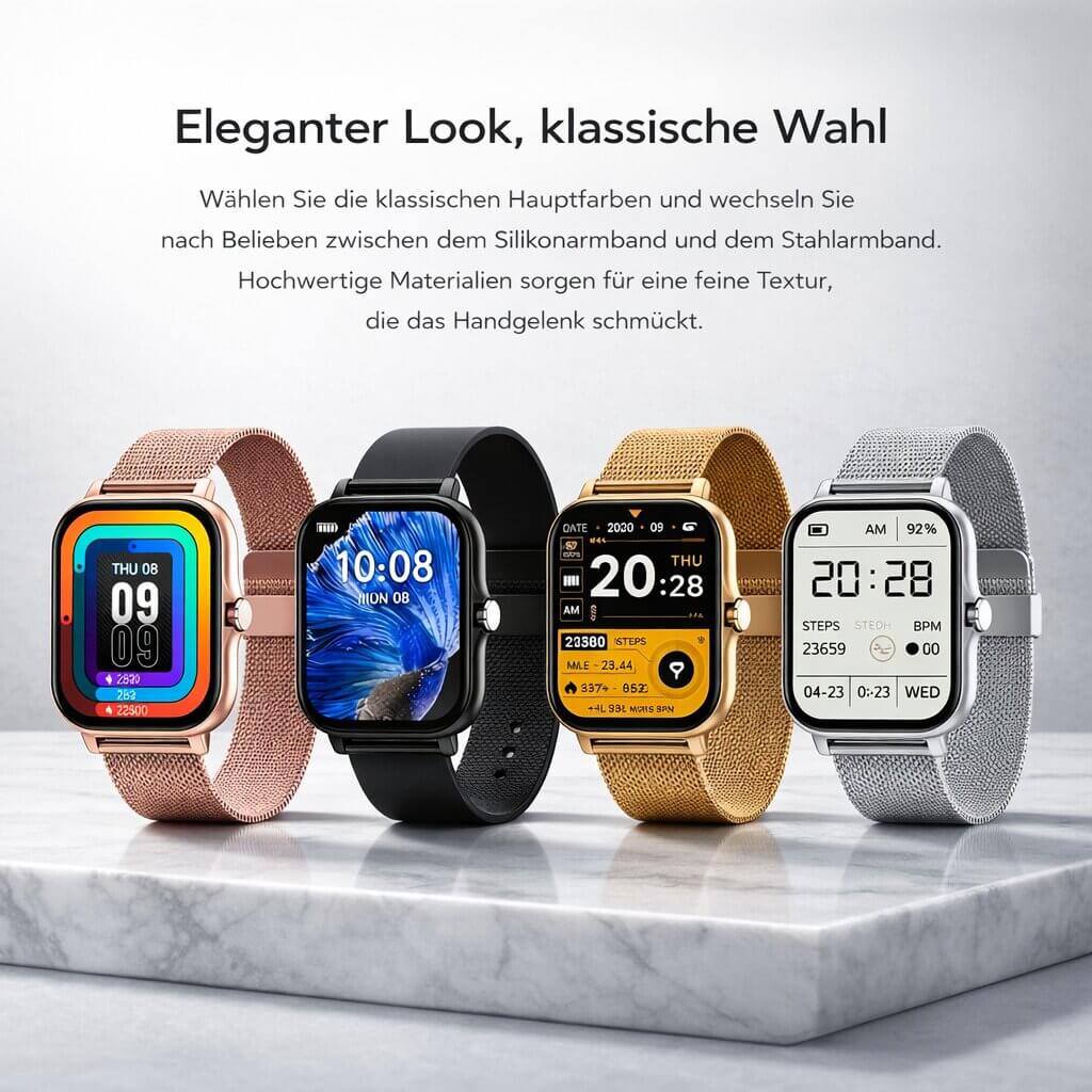 Montre connectée numérique pour le suivi d'activité quotidienne, idéale pour le sport et le bien-être général.