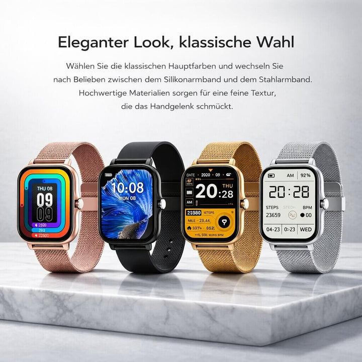 Montre connectée numérique pour le suivi d'activité quotidienne, idéale pour le sport et le bien-être général.