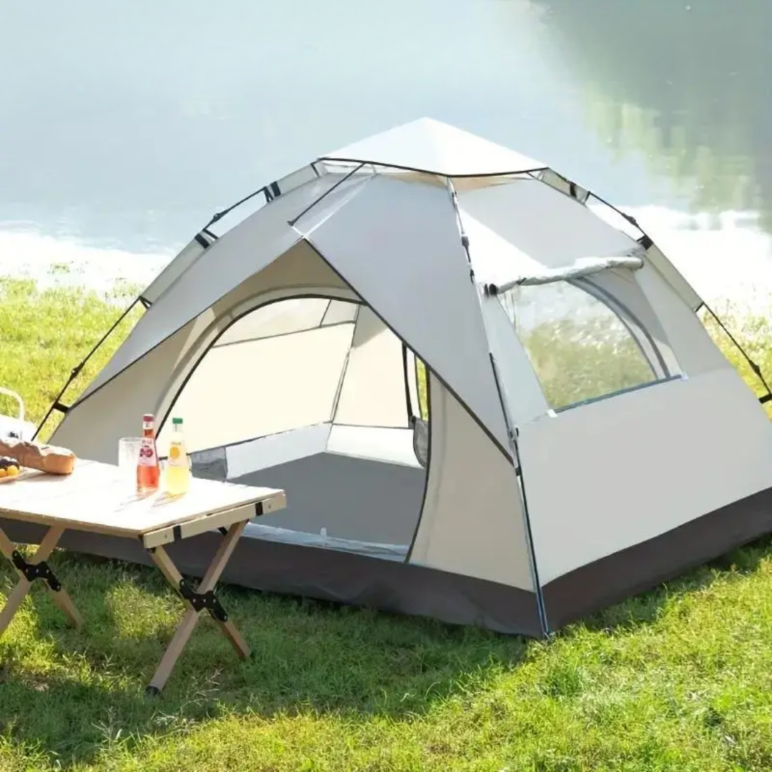 Tente de randonnée 2 personnes, déploiement rapide. Abri imperméable et léger pour toutes vos aventures extérieures.