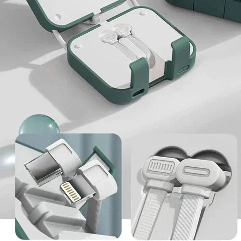 Batterie externe élégante 4000 mAh USB-C pour smartphones, design compact et moderne, autonomie fiable.