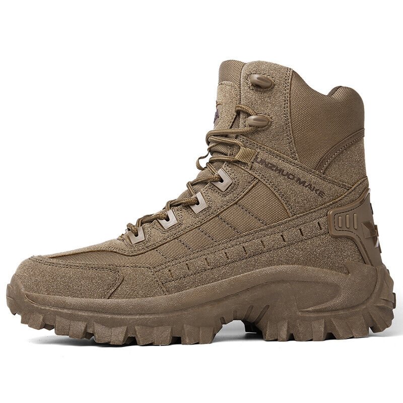 Bottes de randonnée confortables pour homme, imperméables, durables pour exploration extérieure.