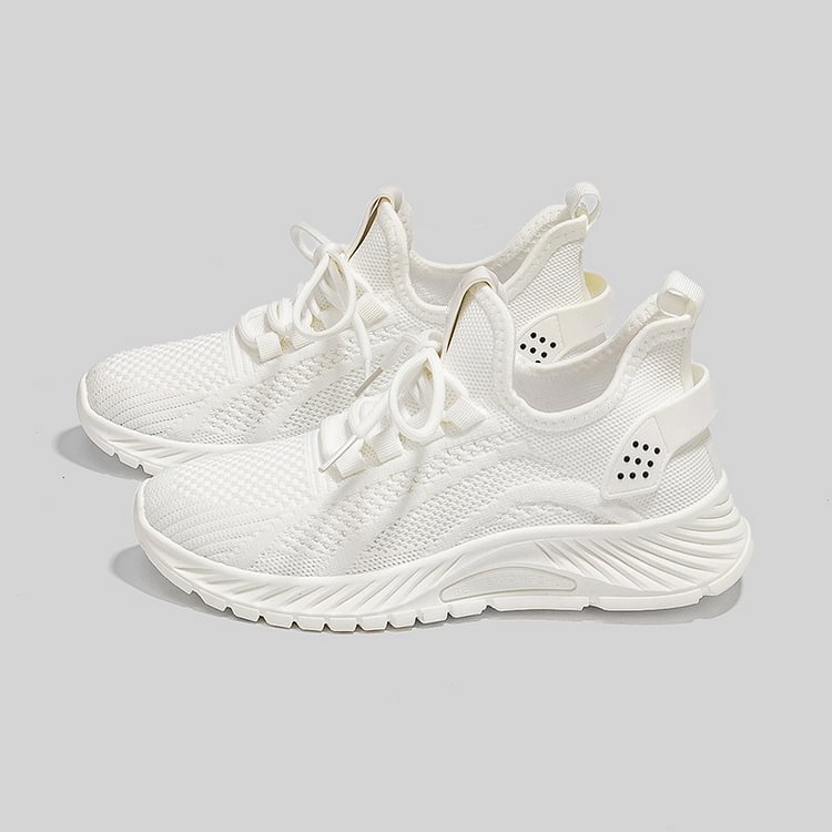 Sneakers femme orthopédiques offrant soutien et amorti supérieur pour le sport et les activités quotidiennes.