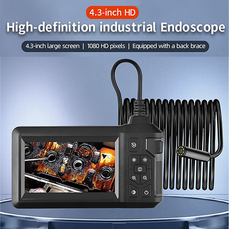 Endoscope d'inspection numérique HD pour la détection de problèmes en milieu confiné.