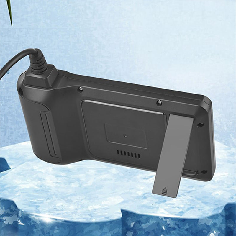 Endoscope professionnel HD avec écran, pour inspections précises en automobile et bâtiment.