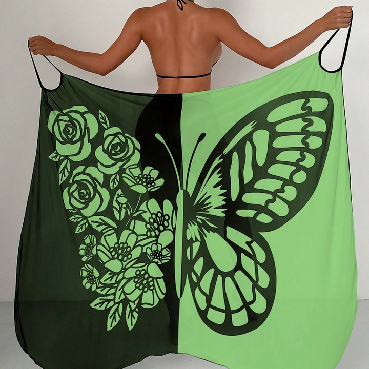 Serviette robe de plage femme, séchage rapide. Élégante et confortable pour l'été, la piscine et les voyages.