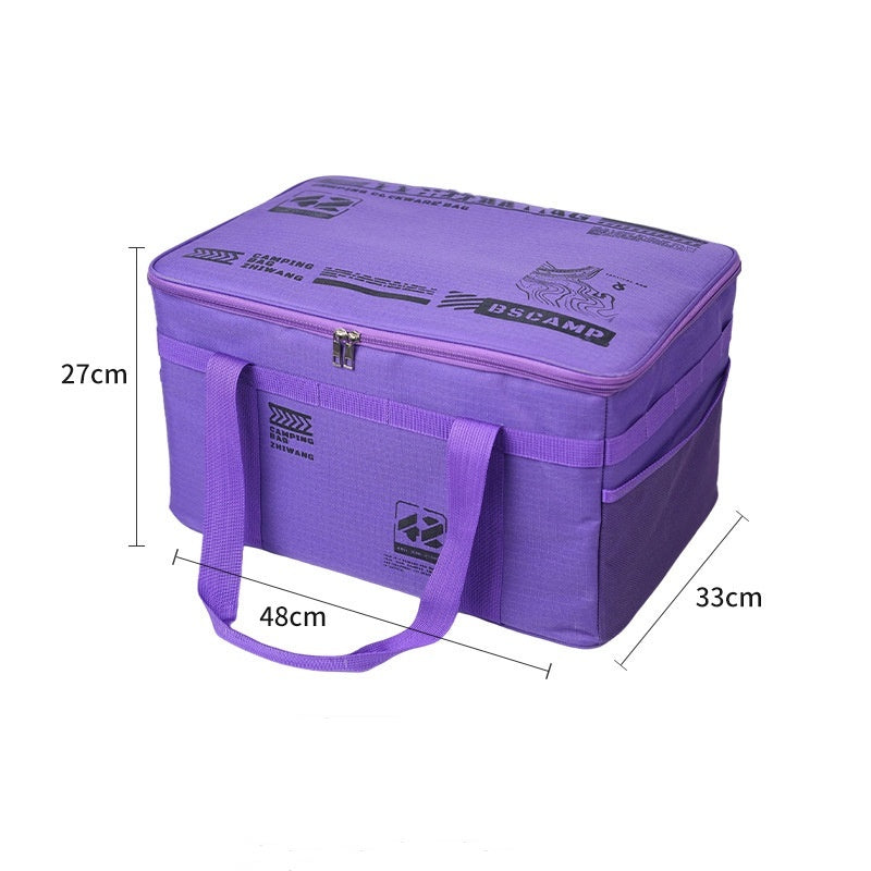 Sac de randonnée imperméable et robuste, idéal pour transporter tout votre équipement de camping.