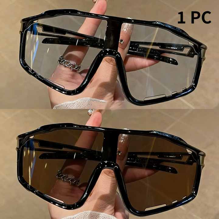 Lunettes photochromiques légères et polyvalentes, parfaites pour le sport outdoor et la protection UV.