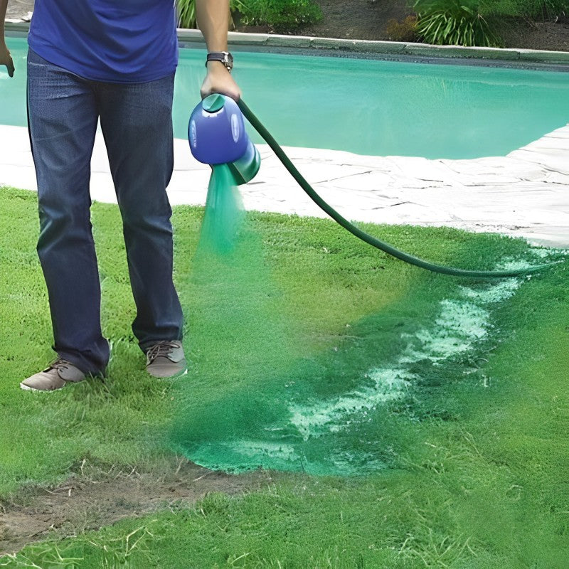 Entretien facile du gazon avec ce réparateur liquide. Pour une pelouse dense, verte et un jardin parfait.