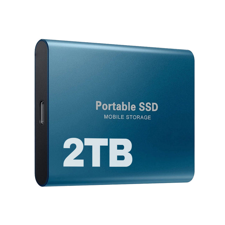 Stockage externe haute vitesse: SSD portable 2 To USB-C, solution compacte pour vos besoins informatiques exigeants.