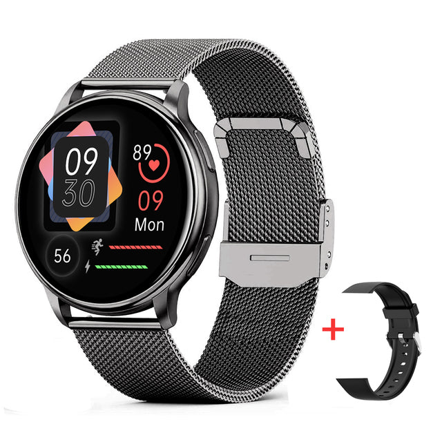 Montre connectée SmartPulse, batterie longue durée pour une utilisation sans souci toute la journée et nuit.