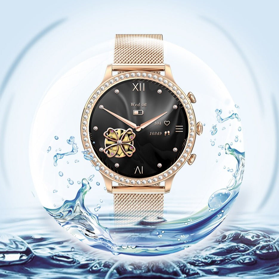 Montre connectée SmartPulse avec suivi du sommeil, podomètre et calcul précis des calories brûlées.