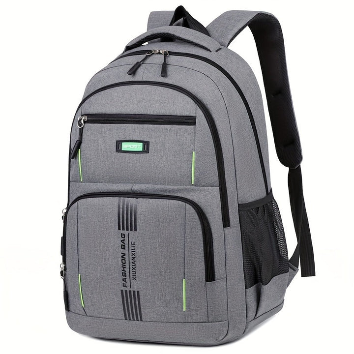 Sac à dos bleu pour homme, confortable et élégant, parfait pour le voyage ou la ville.