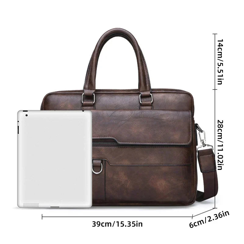 Sac homme marron élégant à bandoulière, accessoire de mode raffiné pour un look moderne et pratique.