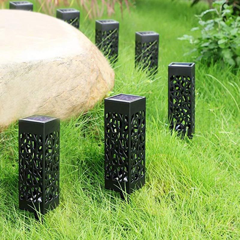 Éclairage extérieur autonome : lampe solaire de jardin LED, solution écologique pour une ambiance lumineuse durable.