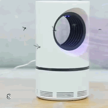 Lampe anti-moustiques UV silencieuse, technologie de piège à insectes pour une maison et un jardin protégés naturellement.
