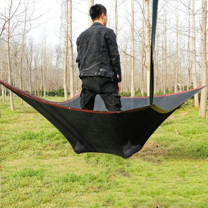 Filet d'ombrage UV robuste pour camping, jardin. Protection solaire durable, espace frais et détente garantie.
