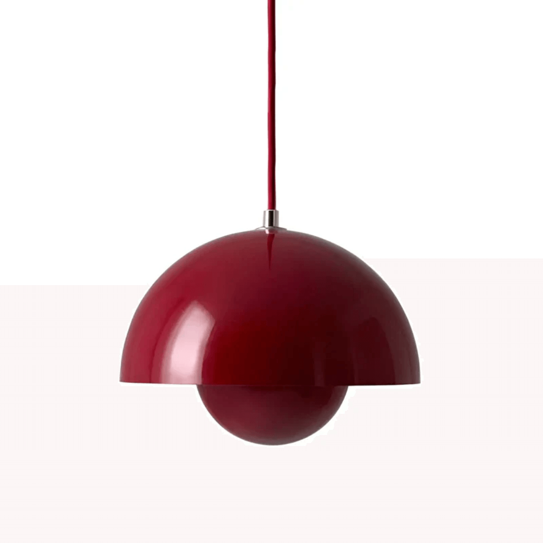 Luminaire LED moderne scandinave. Cette suspension pot de fleurs offre un éclairage design et une ambiance unique.