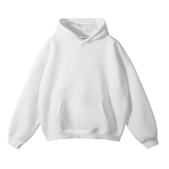 Hoodie pullover homme décontracté, coupe ample très confortable. Parfait pour un look urbain facile à enfiler mi-saison.