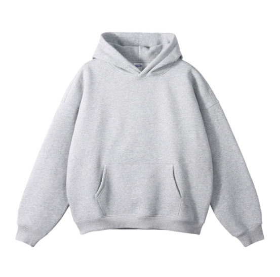 Vêtement homme : sweat à capuche doux et ample pour un confort supérieur au quotidien. Style décontracté pour le printemps/automne.