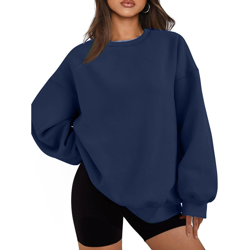 Haut femme ample, style loungewear, parfait avec un legging pour le confort.