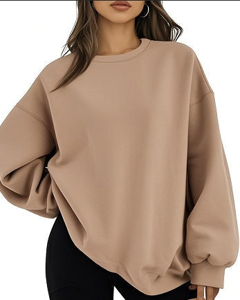 Sweat-shirt ample femme, style moderne et casual pour une allure tendance.