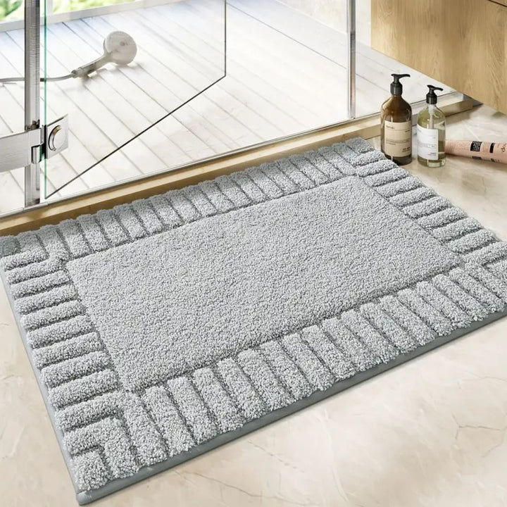 Tapis de bain lavable, à séchage rapide et antidérapant, essentiel pour la sécurité et l'hygiène de votre maison.