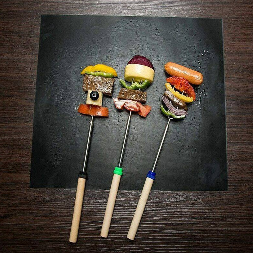 Tapis de cuisson réutilisables pour barbecue et four. Surface antiadhésive, facile à nettoyer. Lot de 5.