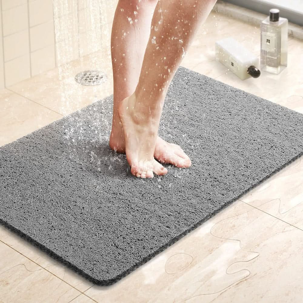 Tapis de douche antidérapant pour salle de bain, assure sécurité, confort et hygiène optimale sous la douche.