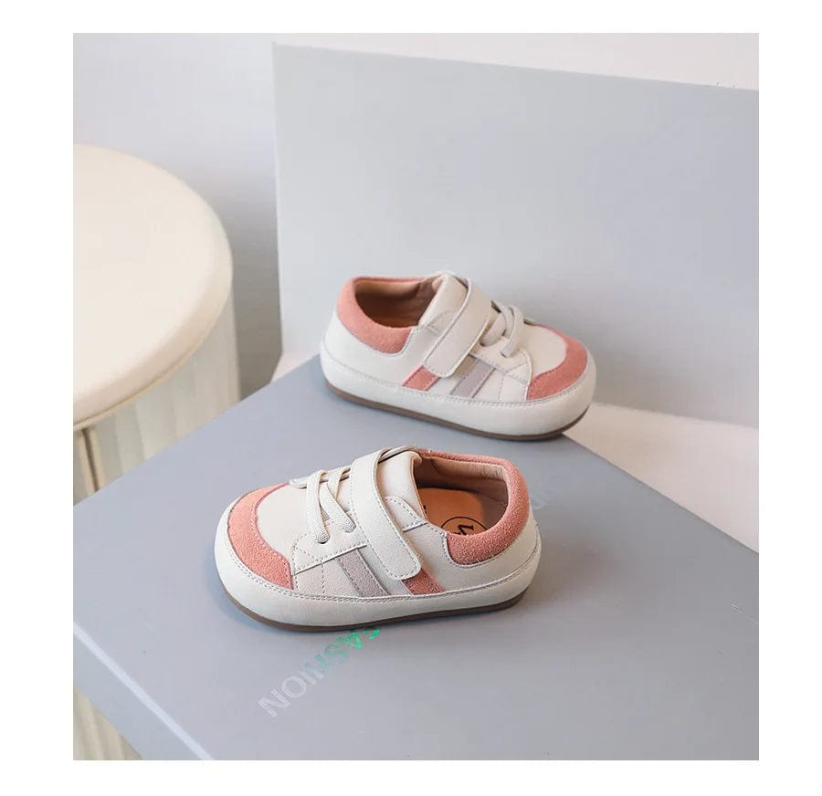 Chaussures souples et respirantes pour bébé (0-3 ans), idéales pour les premiers pas.