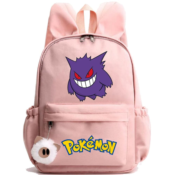 Cartable enfant Pokémon robuste et fonctionnel. Sac à dos scolaire en toile pour toutes les années.