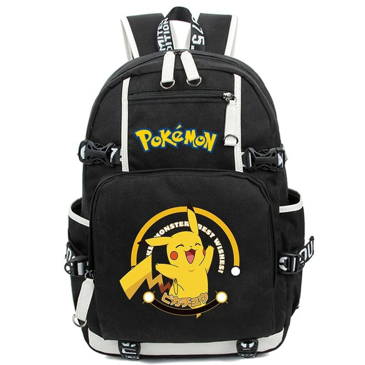 Sac scolaire enfant Pikachu. Cartable Pokémon durable pour la rentrée, un cadeau parfait.