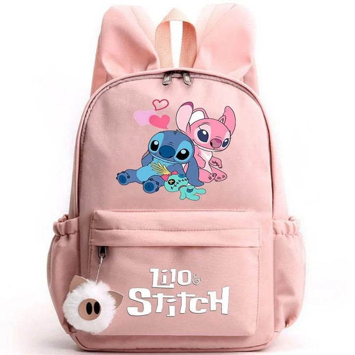 Sac d'école enfant confortable, bretelles rembourrées, avec porte-clés.