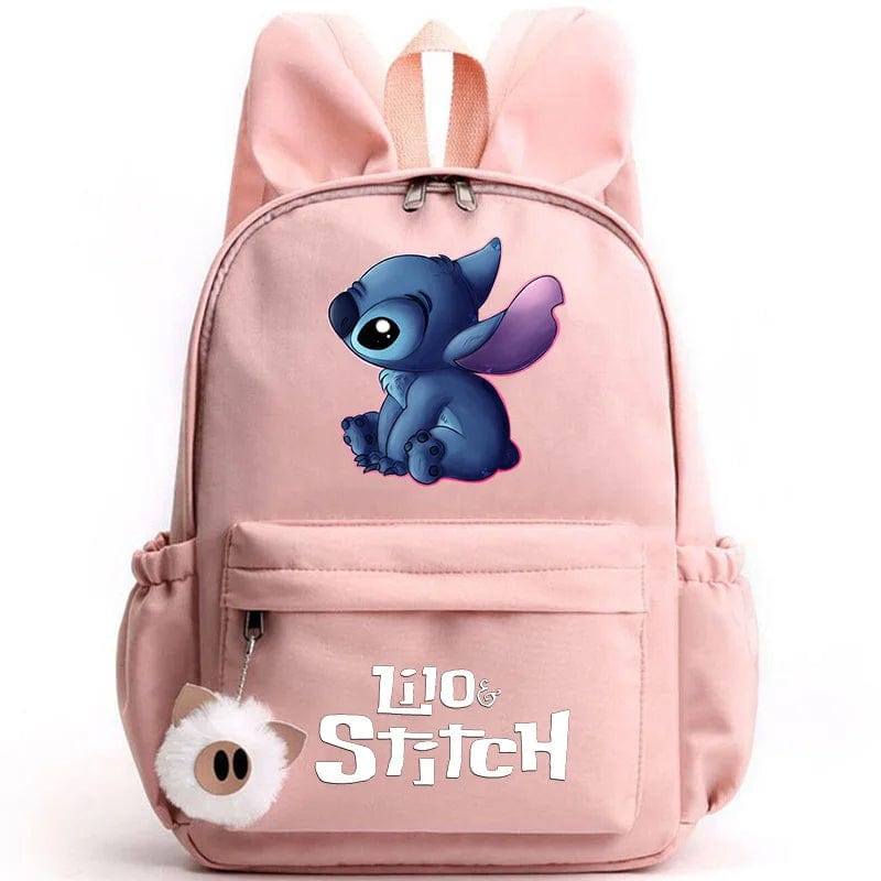 Sac à dos enfant pour l'école, résistant, avec porte-clés accessoire.