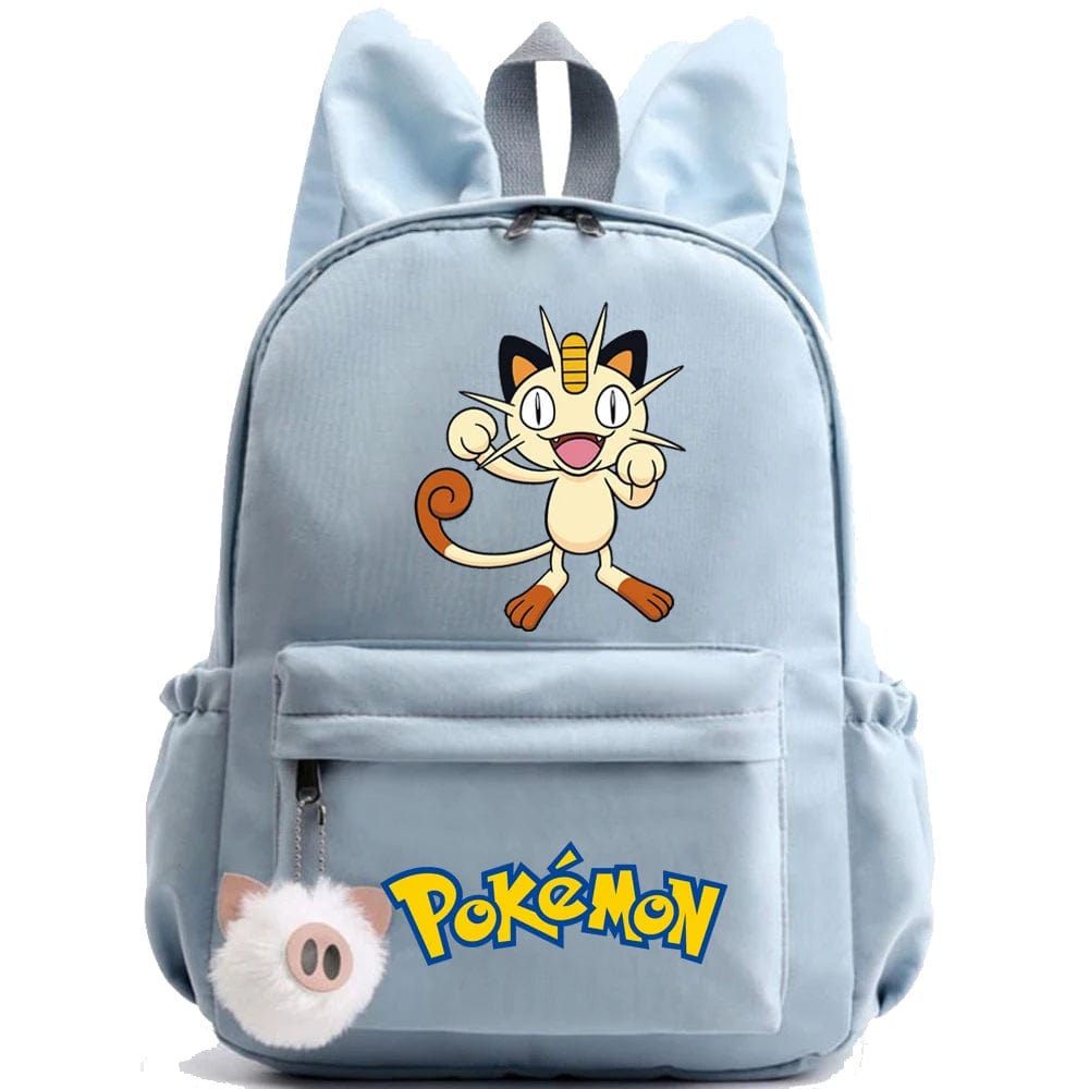 Cartable enfant robuste Pokémon, idéal pour les cours. Sac à dos scolaire avec design unique.