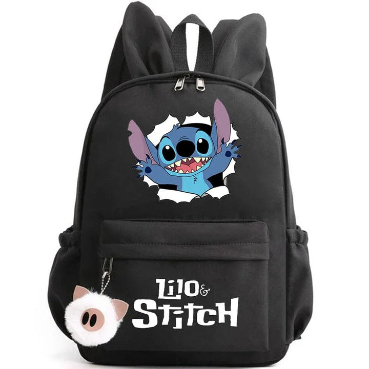 Sac à dos enfant, design original, avec porte-clés décoratif pour l'école.