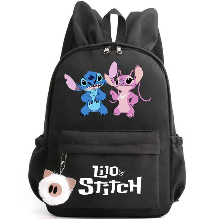 Cartable mignon enfant, idéal pour transporter fournitures avec son porte-clés.