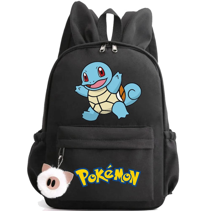 Sac à dos enfant Pokémon en toile renforcée. Cartable scolaire robuste pour toutes les aventures.