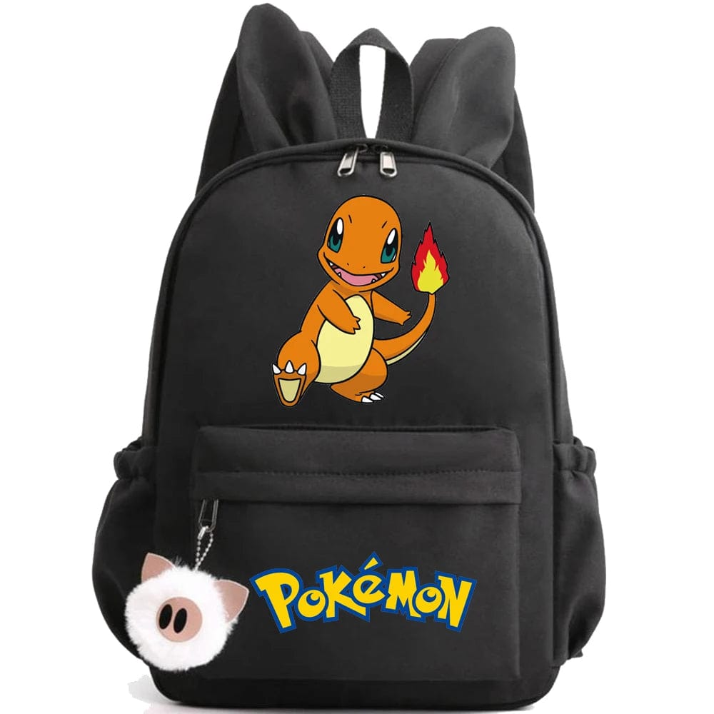 Rentrée réussie avec ce cartable enfant Pokémon robuste. Sac à dos scolaire en toile de qualité.