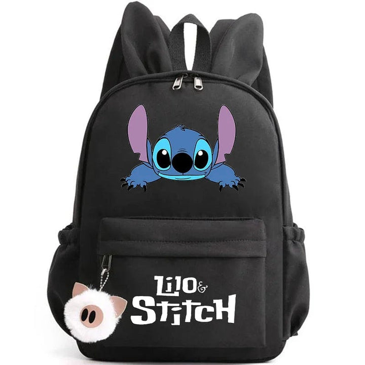 Cartable enfant, idéal pour les fournitures de rentrée, avec un porte-clés unique.