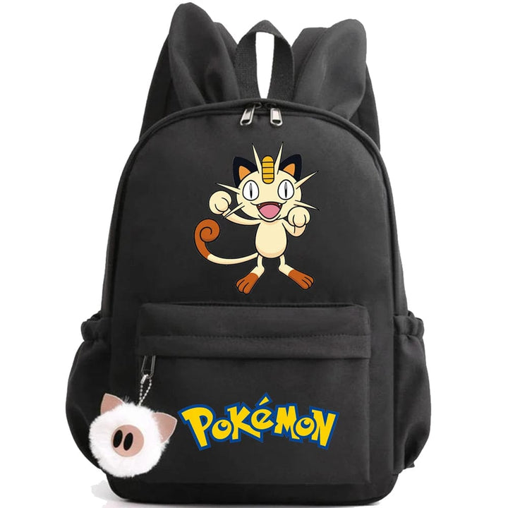 Cartable Pokémon pour enfants, robuste et stylé. Sac à dos scolaire en toile pour écoliers.
